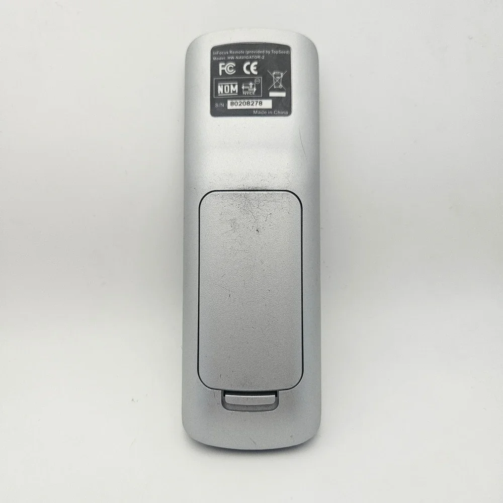 InFocus HW-NAVIGATOR-2 Projector‎ Remote Control Black Silver - Picture 2 of 5